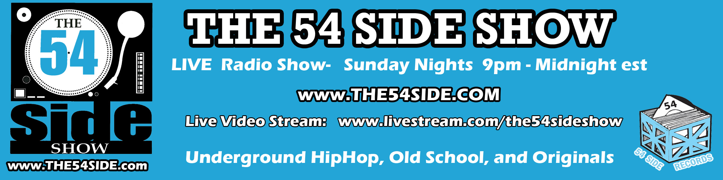 THE 54 SIDE SHOW on Livestream