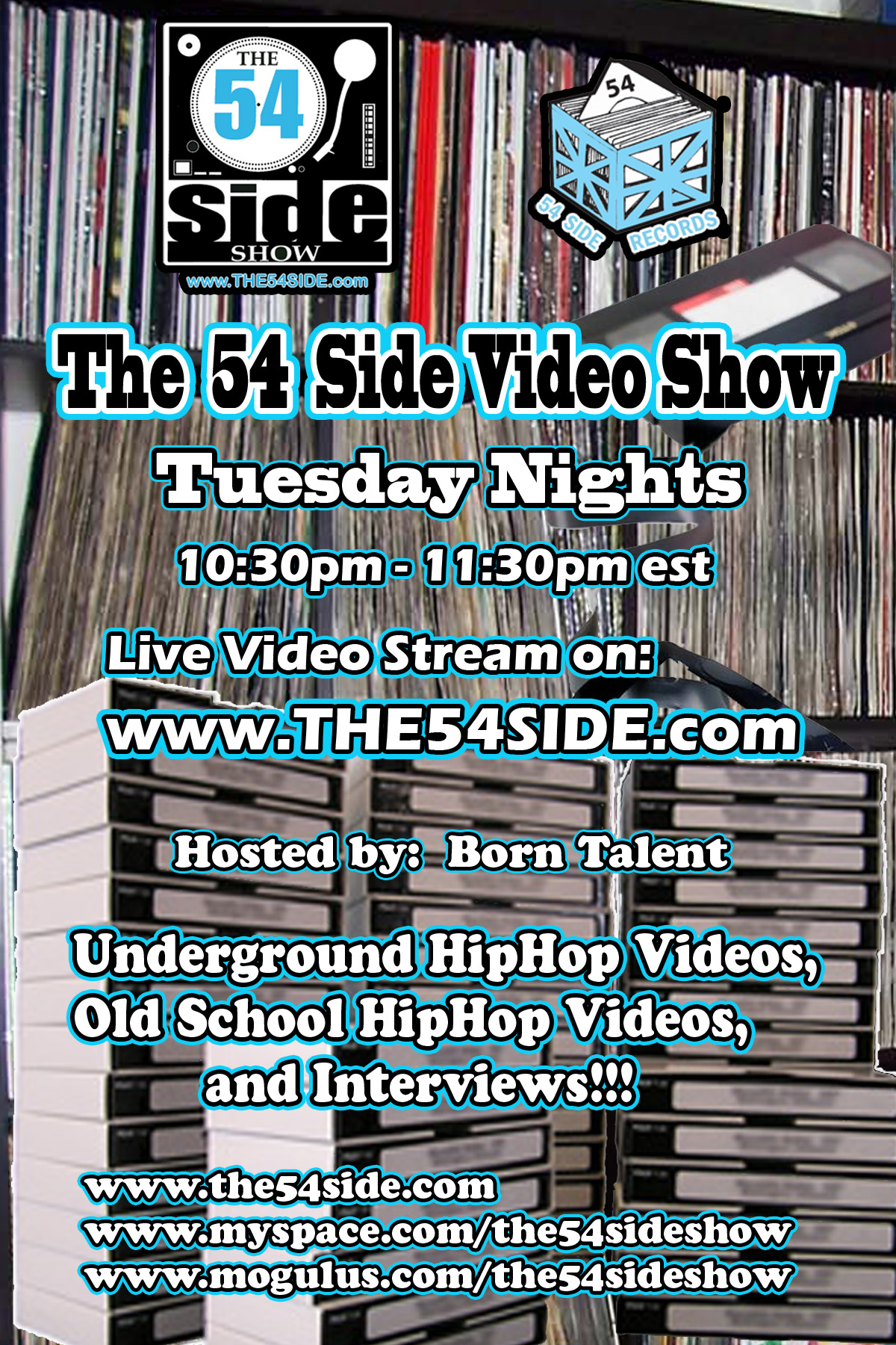 The 54 Side Video Show